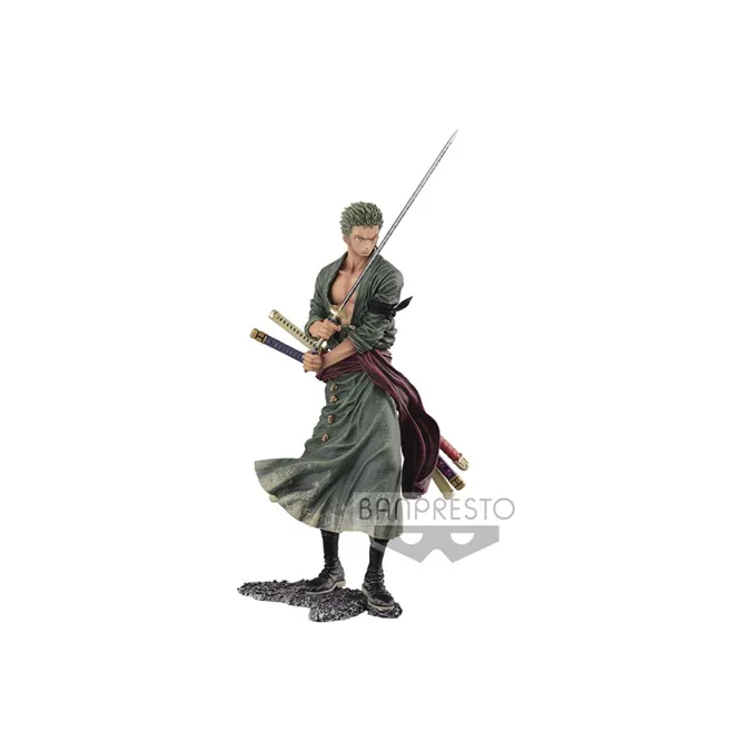 BANPRESTO Roronoa Zoro Glass Factory One Piece Stylist Photographer Scale Figures-1