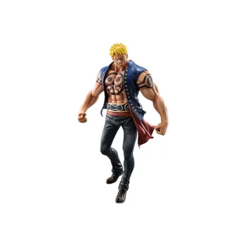 MegaHouse One Piece POP SA Sailing Again Luffy Spring Fruit New World Bellamy Scale Figures 25cm