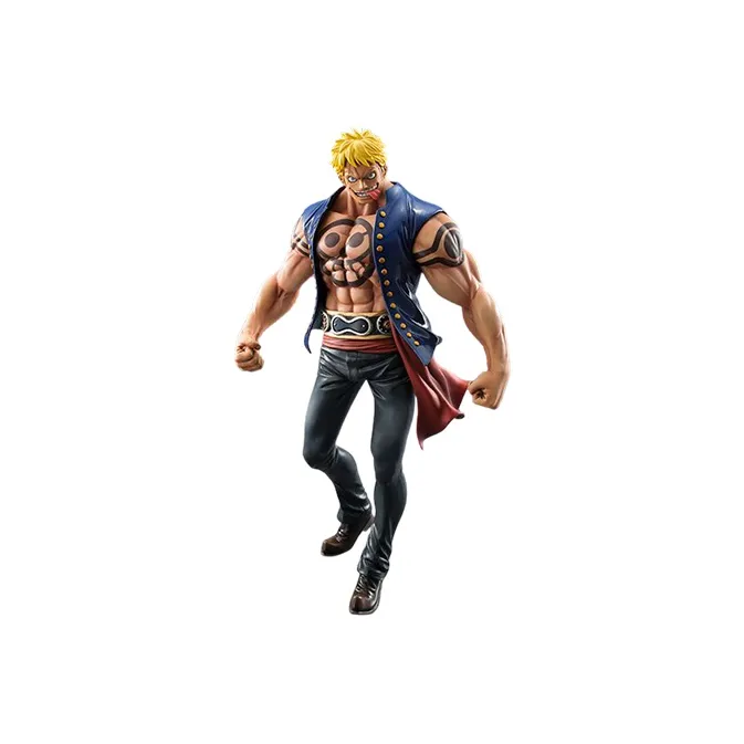 MegaHouse One Piece POP SA Sailing Again Luffy Spring Fruit New World Bellamy Scale Figures 25cm-0