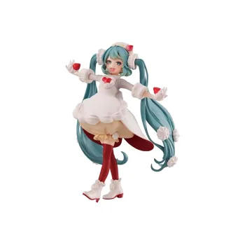 FURYU Hatsune Miku Vocaloid Strawberry Pastry Figure Bonus Gifts