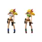 Golden Hair Lana White Top+Green Outfit