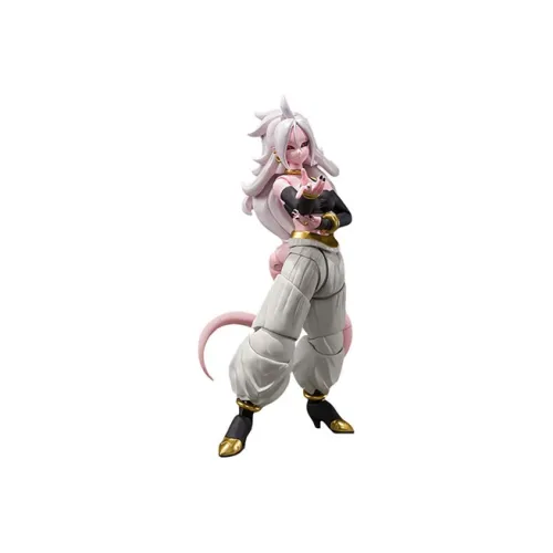 BANDAI S.H.Figuarts Dragon Ball Fighter Z Android 21 Action Figure Pink