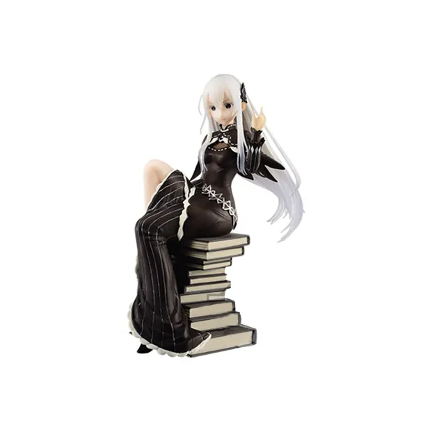 BANPRESTO Echidna Glass Factory Ichiban Kuji Starting From Zero Drowsy Tea Party A Shou Scale Figures 15.9cm-0