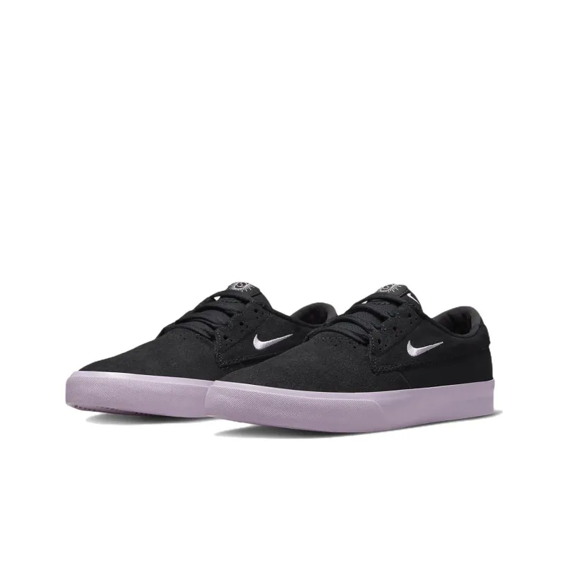 Nike SB Shane Slip-Resistant Cushioning Wear-Resistant Low-Top Skateboard Shoes Unisex Black Purple-2