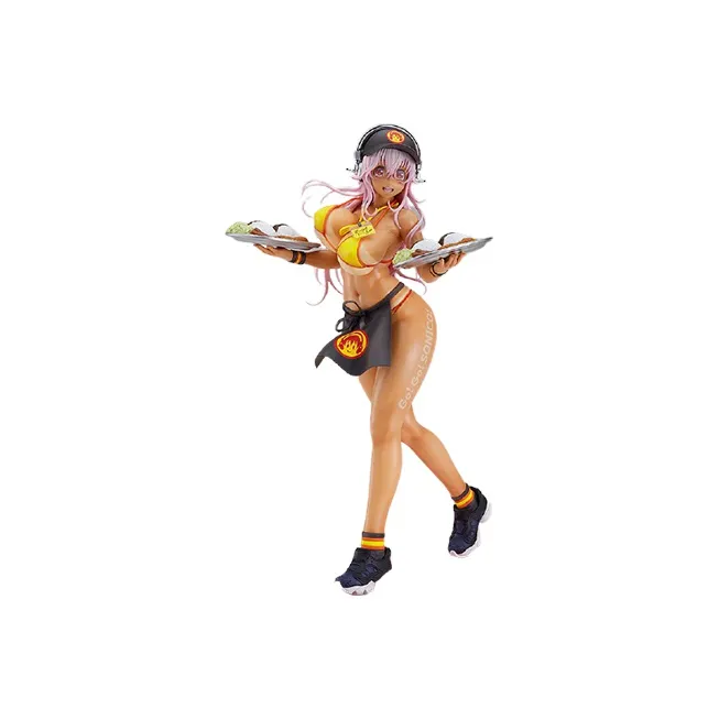 MAX Factory Super Sonico Sonic Bikini Dining Room Server 28cm Scale Figures-0