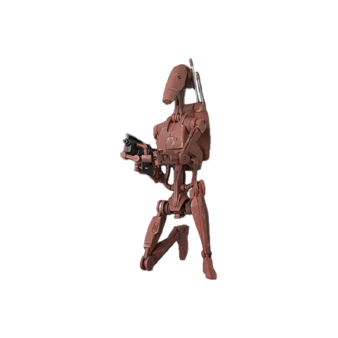 BANDAI Star Wars Characters Star Wars SHF Fighter Robot Battle Action Figures Scale Figures Rusty Red-1