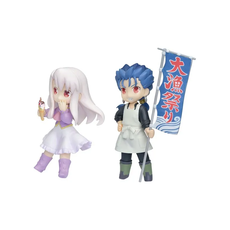 SEGA Illyasviel Von Einzbern, Cu Chulainn FGO Emiya's Family's Meal Today, Illyasviel+Cuchulainn Bonus Gifts-1