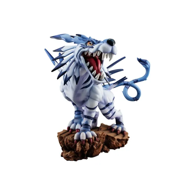 MegaHouse Garurumon Precious G.E.M. Digimon Battle Styling Scale Figures-1