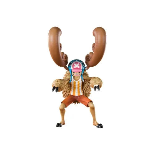 BANDAI Tony Chopper Figuarts Zero Love Cotton Candy Chopper Antler Reinforced Ver One Piece Action Figures