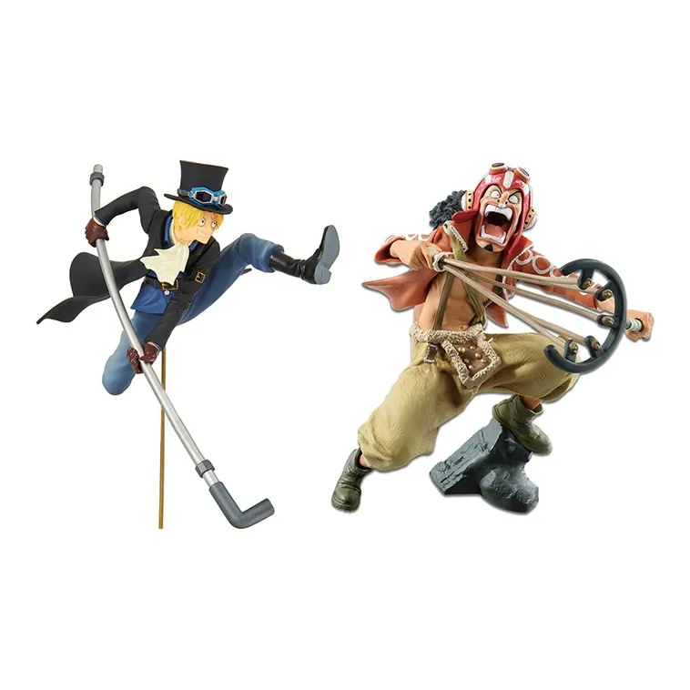 BANPRESTO Sabo Glass Factory One Piece The Final Battle 2 Usopp & Bonus Gift Scale Figures-1