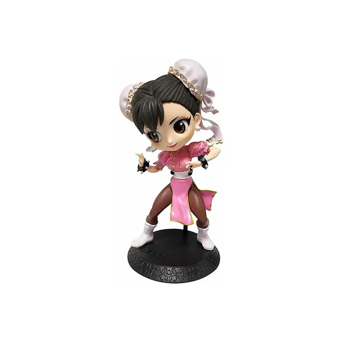 BANPRESTO Q Posket Street Fighter Series Chun Li Version B Figure Blue-0
