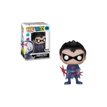Funko Pop! Television Teen Titans Go! Robin As Red X Unmasked Bam Exclusive Figure #585