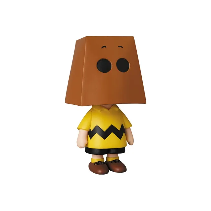 Medicom Toy Udf Peanuts Series 10 Charlie Brown Grocery Bag Ver Ultra Detail Figure-3
