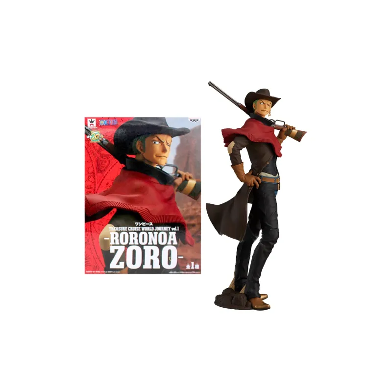 BANPRESTO One Piece Treasure Cruise World Journey Volume 1 Monkey D. Luffy Figure Brown-6