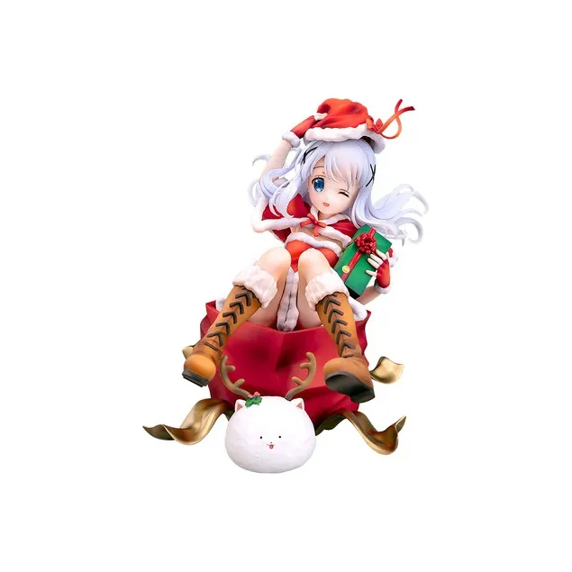 Phat！ Chino Kafu Phat! Is The Order A Rabbit? Christmas Ver. With Base 16cm Scale Figures-0