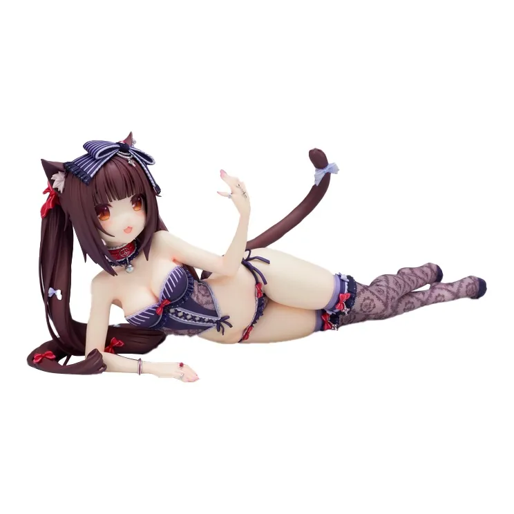 FLARE Nekopara Main Characters Nekopara Chocolate+Vanilla Scale Figures-2