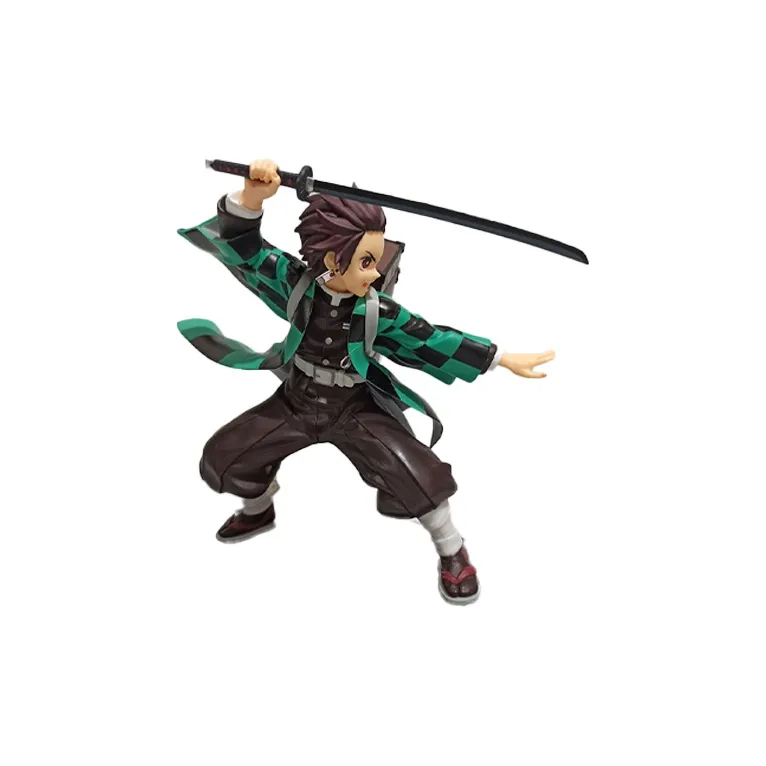 SEGA Demon Slayer Kimetsu No Yaiba Kamado Tanjiro SPM Action Figure Black & Green-1