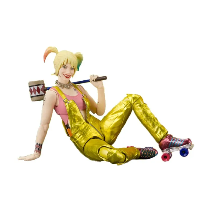 BANDAI Harley Quinn DC SHF Birds Of Prey, Harley Quinn, Harley Quinn Scale Figures-1