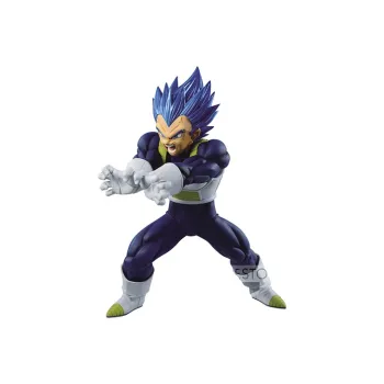 BANPRESTO Vegeta Glass Factory Maximatic Dragon Ball Super Blue 19cm Bonus Gifts
