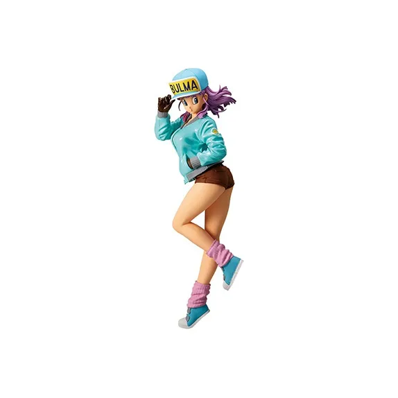 BANPRESTO Dragon Ball Glitter And Glamours Bulma Ii Version A & B Set Of 2 Figures Red & Blue-1