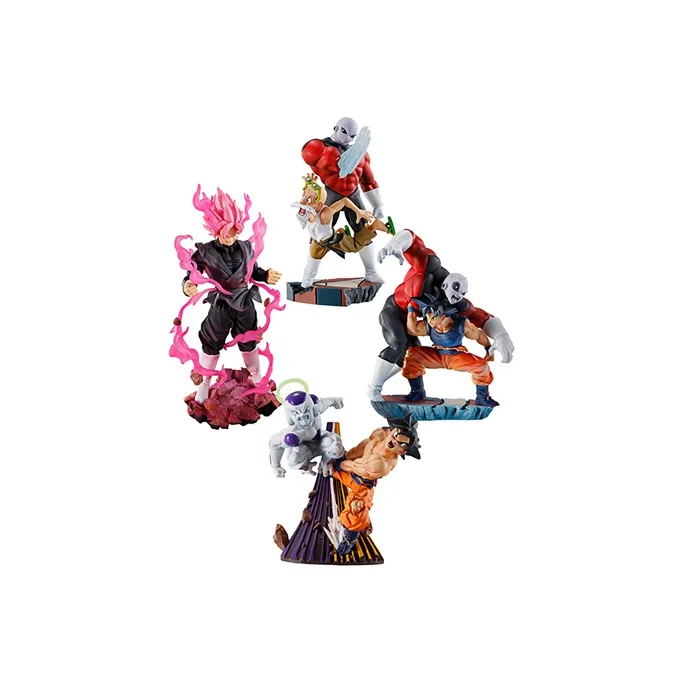MegaHouse Dragon Ball Characters Dragon Ball Super Dracap Super Resurrection Chapter Full Set 4 Pcs Scale Figures 8.5cm-0