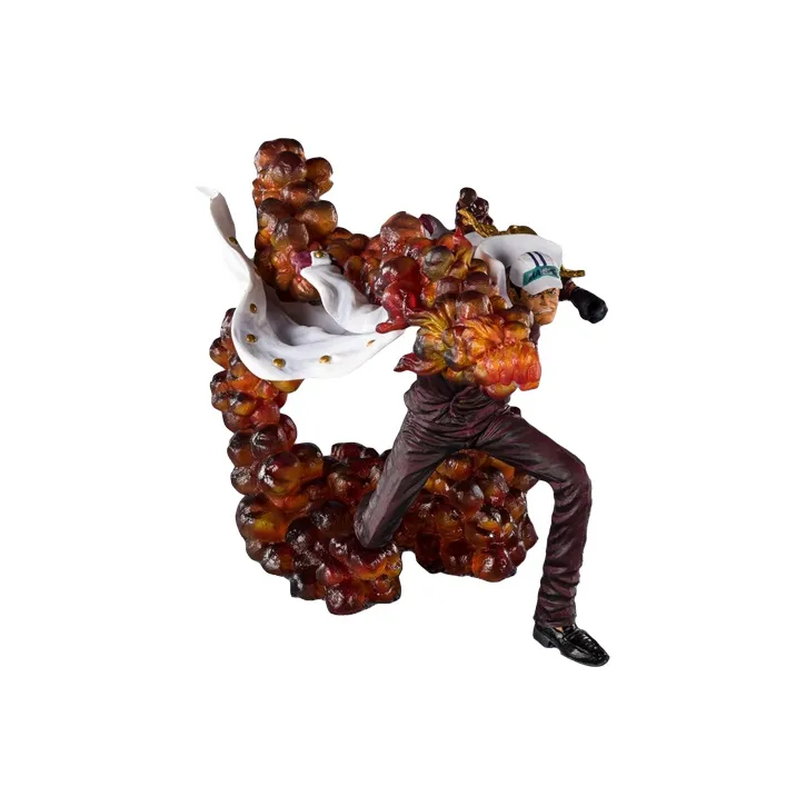 BANDAI Figuarts Zero One Piece The Three Admirals Sakazuki Akainu Action Figure Burgundy-1