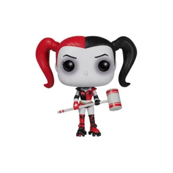 Funko POP Batman The Dark Knight Joker Harley Quinn Roller Skates Edition Chibi Figures