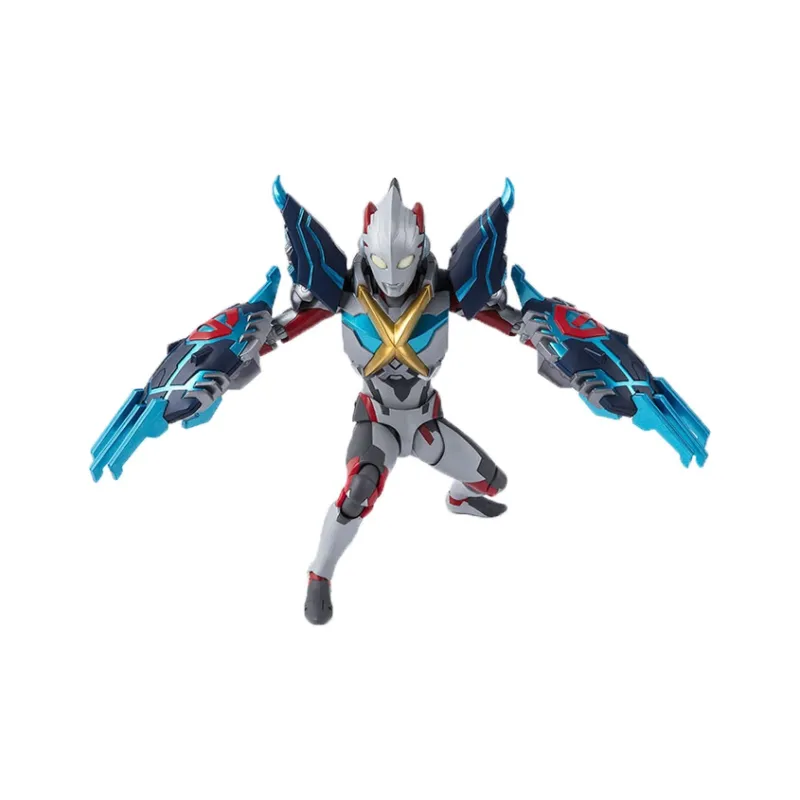 BANDAI Ultraman X Bandai S.H.Figuarts Gamera Armor Assembled Model Ultraman Scale Figures 15cm-3