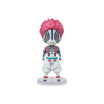 BANDAI Demon Slayer Kimetsu No Yaiba Figuarts Mini Akaza Collectible Pvc Figure