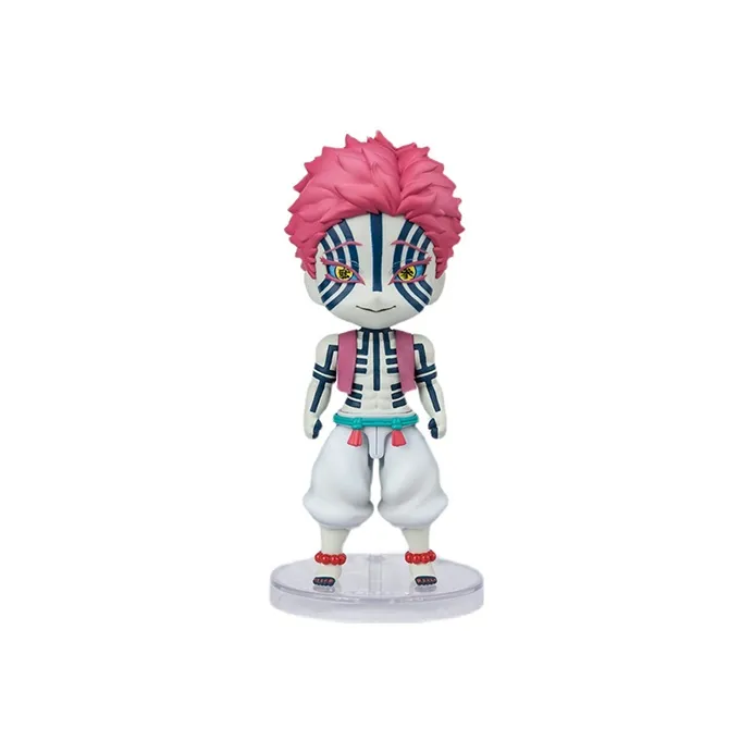 BANDAI Japan Demon Slayer Kimetsu No Yaiba Figuarts Mini Akaza Collectible Pvc Figure-0
