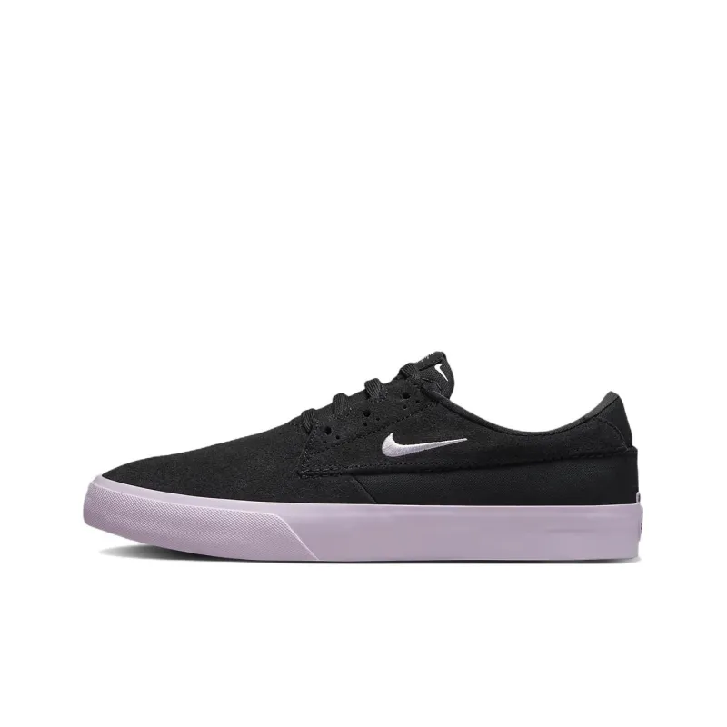 Nike SB Shane Slip-Resistant Cushioning Wear-Resistant Low-Top Skateboard Shoes Unisex Black Purple-0