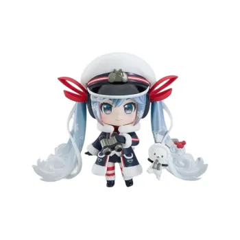 GSC Hatsune Miku No.1800 Snow Halation Grand Voyage Ver Nendoroid Chibi Figures 10cm