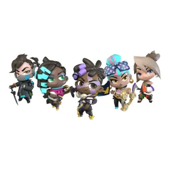 LEAGUE OF LEGENDS Lol League Of Legends True Damage Mini Set Real Damage TD Chibi Figures