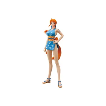 BANPRESTO Nami Glass Factory, One Piece, Land Of Wano, Kimono, Bonus Gift 25cm Scale Figures