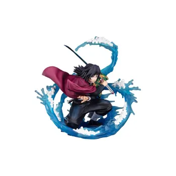 BANDAI Figuarts Zero Demon Slayer Kimetsu No Yaiba Tomioka Giyu Water Breathing Figure Blue
