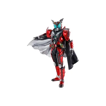 BANDAI Kamen Rider Kiva Bandai SHF Real Bone Carving, Kamen Rider Dark Kiva 15cm Gothic Scale Figures
