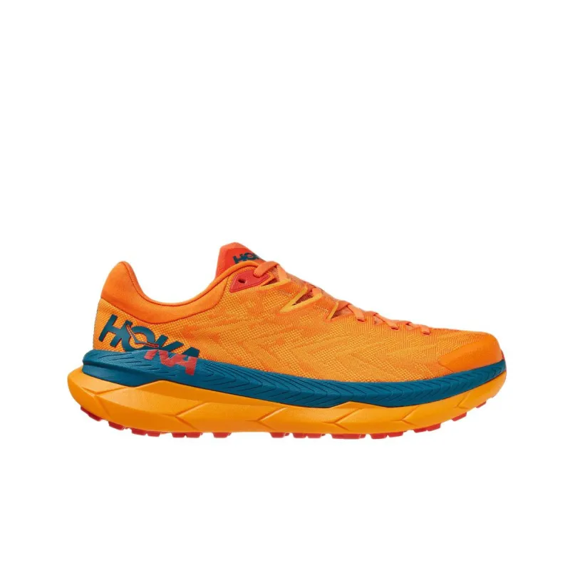 HOKA ONE ONE Tecton X Persimmon Orange Blue-1