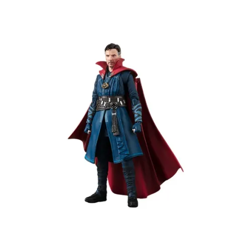 BANDAI S.H.Figuarts Doctor Strange And Burning Flame Set Action Figure Navy