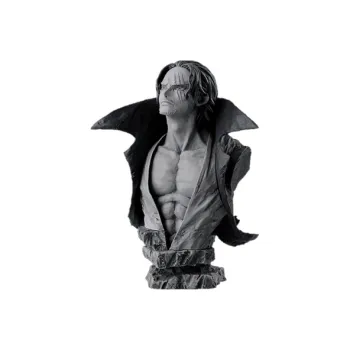 BANPRESTO One Piece Stylist X Photographer Red Haired Shanks Bust Statue Original Statues 16cm
