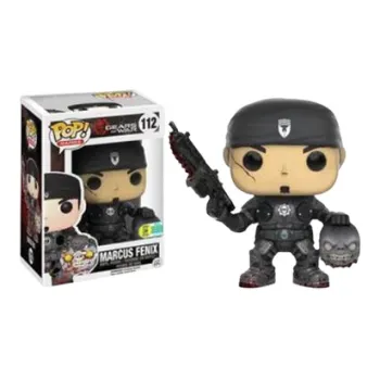 Funko Pop! Games Gears Of War Marcus Fenix Bloody Sdcc Figure #112