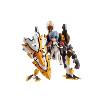 MegaHouse Rei Ayanami Desktop Military Evangelion Unit 00 Scale Figures