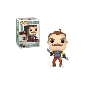 Funko Pop! Games Hello Neighbor The Neighbor With Axe & Rope GameStop Exclusive Figure #262