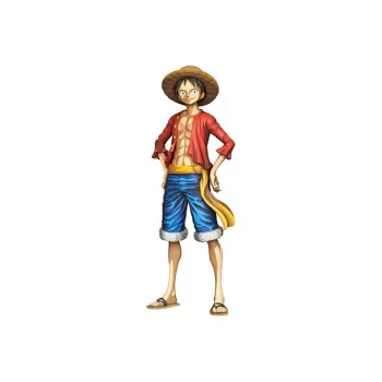BANPRESTO Monkey D. Luffy Glasses Factory Limited One Piece Grandista Comic Color Scheme Bonus Gift Scale Figures