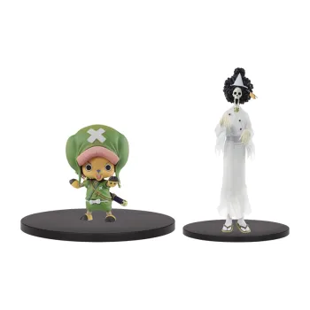 BANPRESTO Brook One Piece Dxf The Men Of The Great Passage Waioh Tony Chopper & Bonus Gift Scale Figures