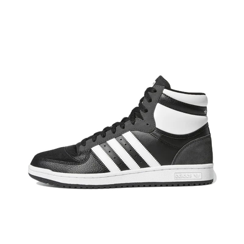 Adidas Top Ten Hi Black White Grey-0