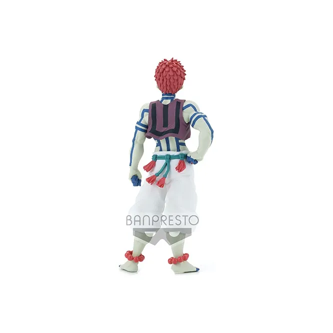 BANPRESTO Akaza Glass Factory Demon Slayer: Kimetsu No Yaiba Moonlit Three Battle Demon Bonus Gift Scale Figures 17cm-3