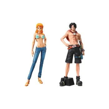 BANPRESTO One Piece Grandista The Grandline Men Portgas D. Ace Figure Tan