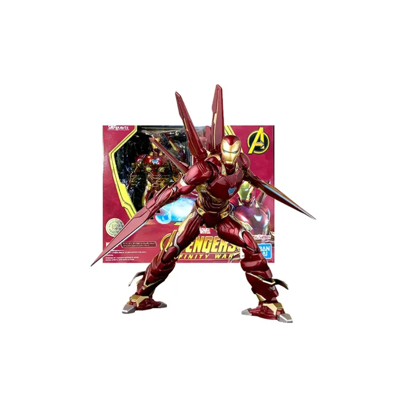 BANDAI Iron Man MK 50 Nano Weapon Set Scale Figures-1