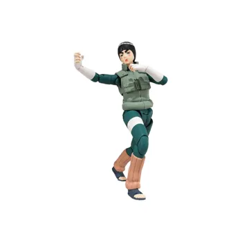 BANDAI Rock Lee Bandai SHF Naruto Rock Lee Action Figure Scale Figures