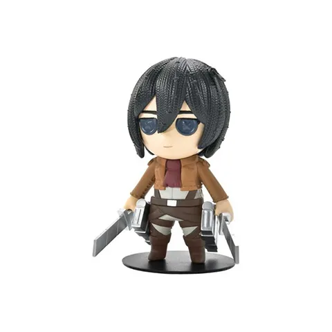 PRIME 1 STUDIO Cutie1plus Attack On Titan Mikasa Ackerman Chibi Figures 11cm-1